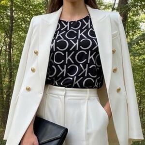 Calvin Klein Women's Gradient Colour Shirt Blouse size Medium